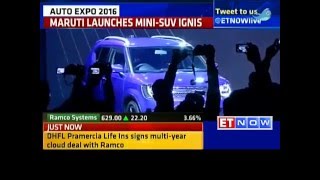 Auto Expo 2016: Maruti launches mini SUV Ignis