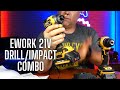 EWORK 21V Brushless Compact Power Tool Combo