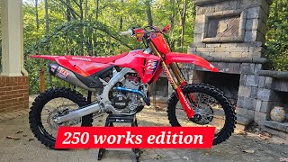 honda crf 250r works edition!