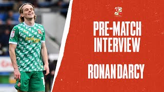 Ronan Darcy | Swindon Town vs Stockport County | Pre-match Interview