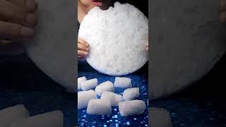 Ice eating ASMR | Ice mukbang | oddly satisfying #satisfyingvideo #satisfying #asmr #viralvideo #ice