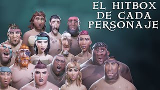 EL HITBOX ¿Es mejor un personaje gordito o flaco? |SeaOfThieves| Español |Miguelink