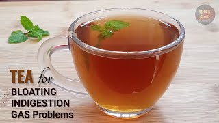 TEA for Indigestion, Bloating \u0026 Gas problems | Mint Tea | Ajwain Tea | Spice Food