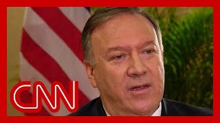 Pompeo tells reporter she 'has her facts wrong'