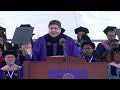 pritzker gives ‘office themed graduation speech at northwestern