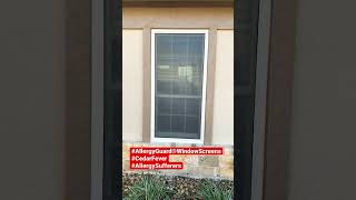 STOP POLLEN!! #AllergyGuard®Screens #AllergyReliefInYourHome