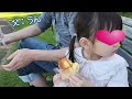 キツネに遭遇！【百合が原公園】ふわふわなメロンパン時間☆