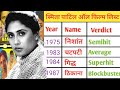 Smita Patil ( 1975–1989 ) all movies verdict ll Smita Patil all film name list in Hindi