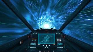 Sleep in Hyperspace | Spaceship Ambience with Relaxing Noise