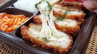 포방터시장st 치즈돈까스가 편의점에 나왔네요.맛상무