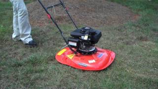 Husqvarna Hovering Lawnmower is like a UFO