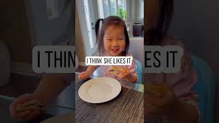 Nutella toast pie for Chloe