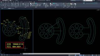 AutoCAD | 100 CAD道練習題 | 2D練習03 | (2021)