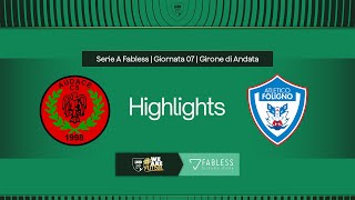 Audace Verona-Atletico Foligno 4-1 | 7ª giornata | Serie A Fabless 2024/2025 | Highlights