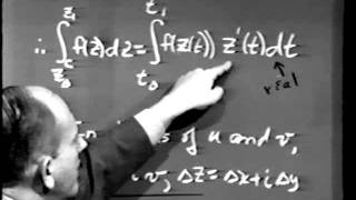 Part I: Complex Variables, Lec 5: Integrating Complex Functions