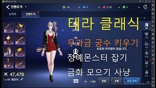 테라클래식 - 무과금 궁수 키우기(설명)