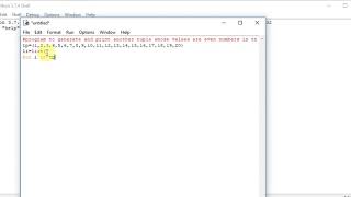 python program to generate and print another tuple whose values are even numbers in the given tuple