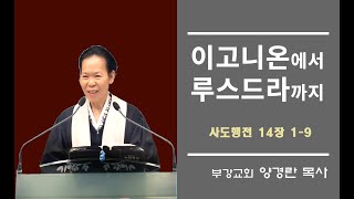 [부강교회] 양경란 목사｜사도행전 14장 - 이고니온에서 루스드라까지｜2020-10-25