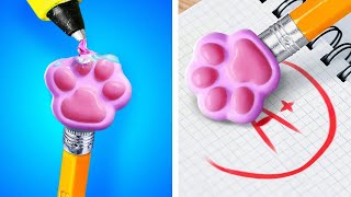 Good Teacher vs Bad Teacher! Creative Hacks \u0026 Squishy Fidgets for School by 123 GO ! LOL