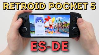 Retroid Pocket 5 ES-DE Setup Tutorial (EASY)