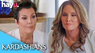 Kris Jenner Meets Caitlyn Jenner For The First Time | Keeping Up With The Kardashians