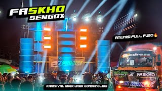 Parathel Pusat❗ FASKHO SENGOX Amunisi Full Fuso 20 Subwoofer 🔥 Kejutan dari Mbah Faskho