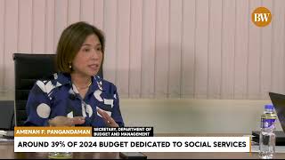 DBM: Social services expected to take up 39% of 2024 budget