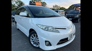 Toyota Estima 2.4 Petrol 2012 7 Seater ( Captain executive seats recliner )