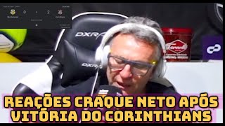 Reações craque neto Após Corinthians venceu o São Bernardo e vaga na Copa do Brasil