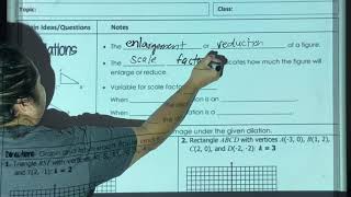 Dilation Notes