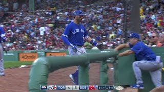 TOR@BOS: Pillar pulls the Jays to within one run