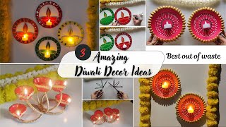 3 AMAZING \u0026 EASY DIY Diwali Decor Ideas | Quick \u0026 Affordable ideas | Diwali 2024 Decoration