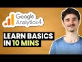 Google Analytics 4 Tutorial in 10 mins | Quick Start Guide to GA4