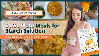 Oil Free Potato Chowder Recipe, Banana Overnight Oats for Weight Loss on The Starch Solution, WFPB