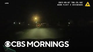 Body cam video shows Louisville police officer being shot, then rescued by fellow cop