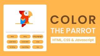 Color The Parrot | Javascript Project With Source Code