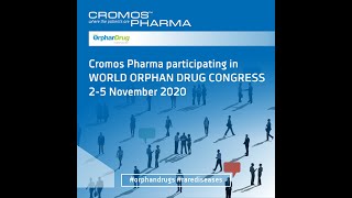 Join Cromos Pharma at World Orphan Drugs Congress - Europe- 2-5 November 2020