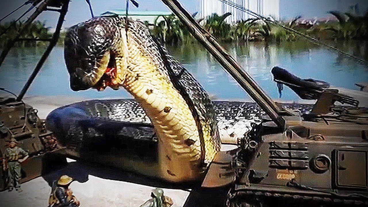 World Biggest Snake Caught In The Red Sea - YouTube