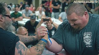 Tim BRESNAN vs BIG Mike HOMEWOOD   ARM WRESTLING SUPER MATCH 2018