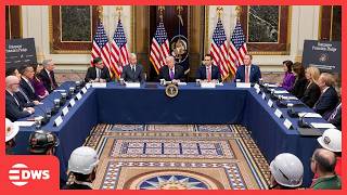 FULL: Explosive Trump Iran Remarks at Roundtable Spark Global Debate on Regime’s Future | AC1E