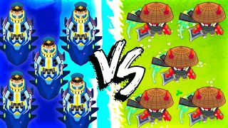 5 Nautic Siege Core's vs 5 Ascended Shadow's (Modded BTD 6)