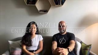 Funzi Live: Entrepreneurship Advice with Aape Pohjavirta