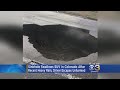 Sinkhole Swallows SUV In Colorado