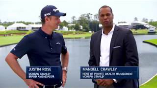 THE PLAYERS: Morgan Stanley Executive Message with Mandell Crawley and Justin Rose | Morgan Stanley