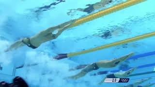 Backstroke - Underwater, Breakout