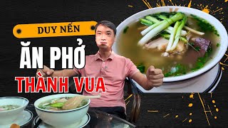 Duy Nến nghĩ mình là Vua khi ăn Phở gà KAMPONG dưới cái nắng nhẹ của mùa thu Hà Nội #duynen