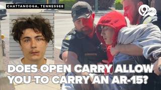 Chattanooga residents question arrest of man with AR-15, citing open carry law