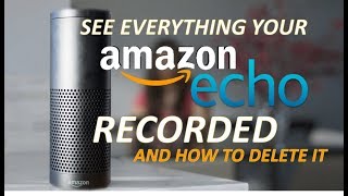 What Did Alexa Hear You Say and How to Delete Recordings