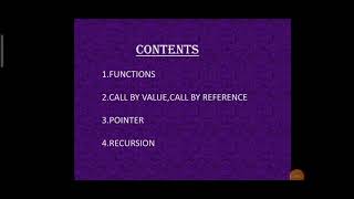 #Function #Pointer #Recursion