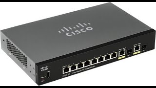 SG350-10P-K9 Cisco 250 Series 8-Ports SFP PoE+ Layer 3 Rack-mountable Gigabit Ethernet Switch